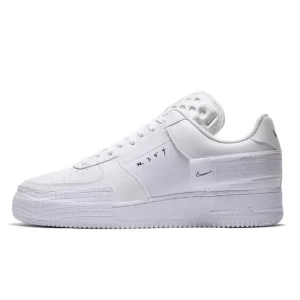 Nike Air Force 1 Drop Type Triple White סניקרס