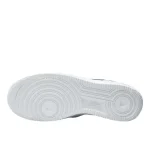 Nike Air Force 1 Low ’07 Essential White Black Gold Mini Swoosh סניקרס