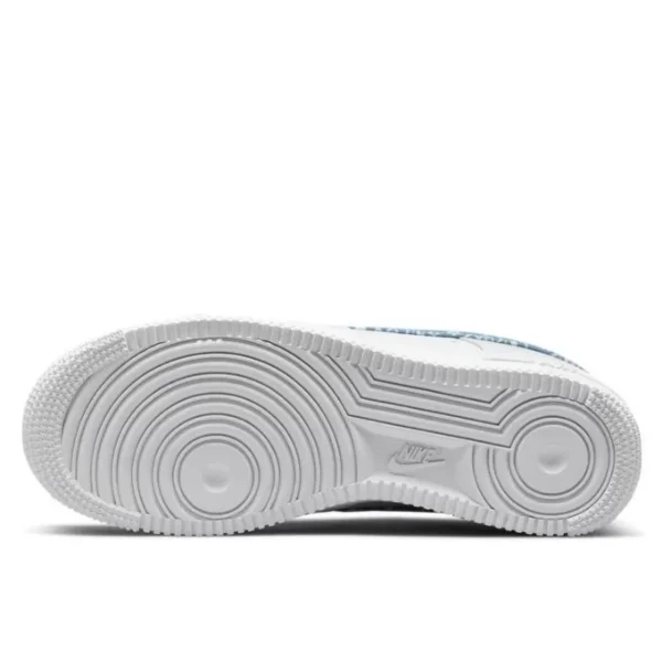 Nike Air Force 1 Low ’07 Essential White Worn Blue Paisley סניקרס
