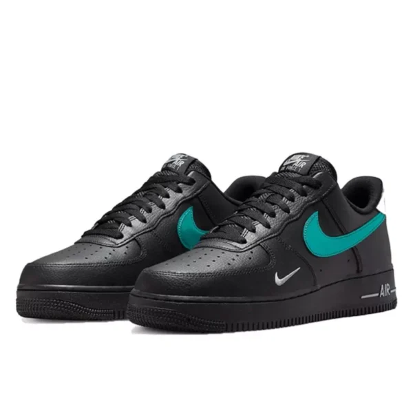 Nike Air Force 1 Low Black Blue Lightning סניקרס