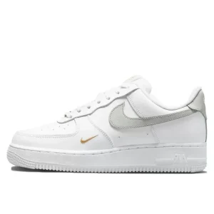 Nike Air Force 1 Low White Grey Gold סניקרס