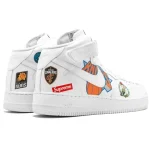 Nike Air Force 1 NBA Supreme White סניקרס