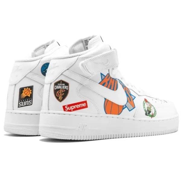 Nike Air Force 1 NBA Supreme White סניקרס