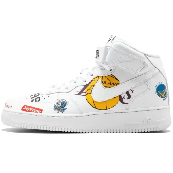 Nike Air Force 1 NBA Supreme White סניקרס