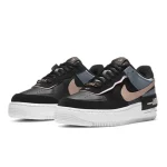 Nike Air Force 1 Shadow Black Metallic Red Bronze סניקרס