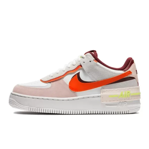 Nike Air Force 1 Shadow Team Red Volt סניקרס