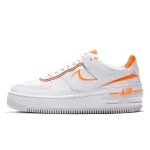 Nike Air Force 1 Shadow Total White Orange סניקרס