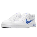 Nike Air Force 1 Sketch White Royal סניקרס