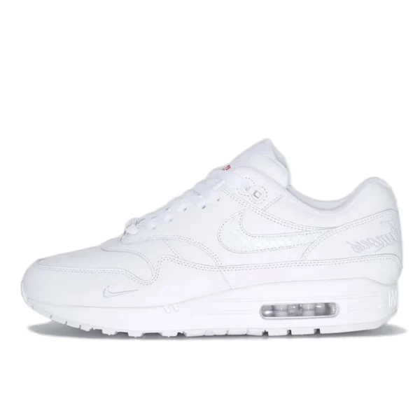 Nike Air Max 1 ’87 SP Supreme Triple White נעלי