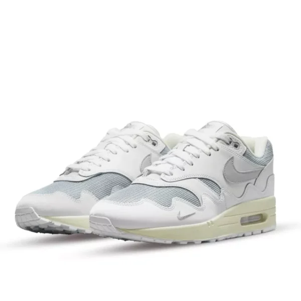 Nike Air Max 1 Patta White Grey נעלי
