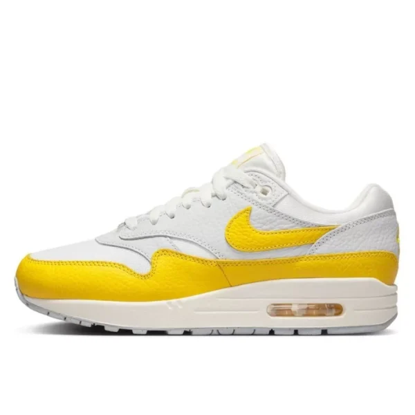 Nike Air Max 1 White Bright Yellow נעלי