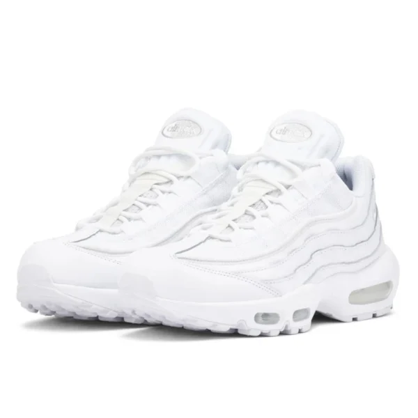 Nike Air Max 95 Essential Triple White נעלי