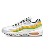 Nike Air Max 95 Essential White Green Apple Tour Yellow נעלי