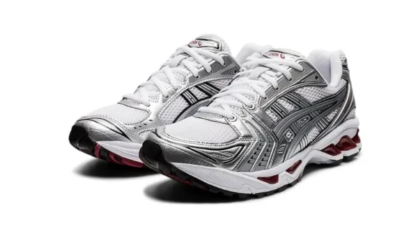 Asics Gel-Kayano 14 White Pure Silver נעליים