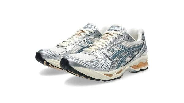 Asics Gel-Kayano 14 Birch Pure Silver Teal Gold נעליים