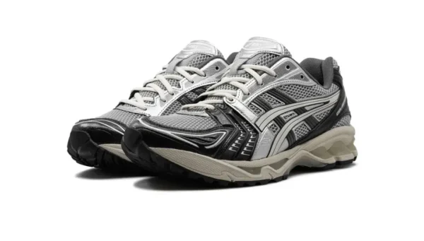 Asics Gel-Kayano 14 Black Glacier Grey Silver נעליים