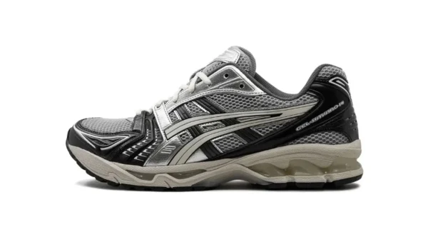 Asics Gel-Kayano 14 Black Glacier Grey Silver נעליים