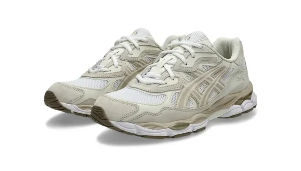 Asics Gel-NYC White Feather Grey נעליים