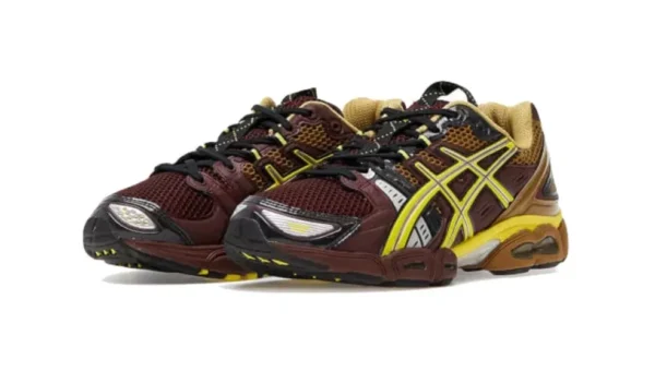Asics UB3-S Gel-Nimbus 9 Kiko Kostadinov Rum Rasin Brown נעליים