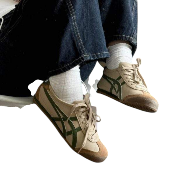 נעלי Onitsuka Tiger Mexico 66 Beige Grass Green