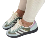 Adidas Originals Handball Spezial Sliver Green Magic נעלי
