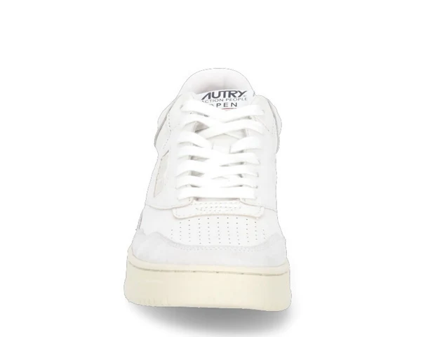 Autry Logo Detailed Lace-Up סניקרס