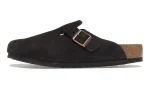 Birkenstock Boston Soft Footbed Suede Mocha כפכפים