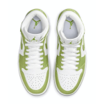 Nike Air Jordan 1 Mid Green Python סניקרס