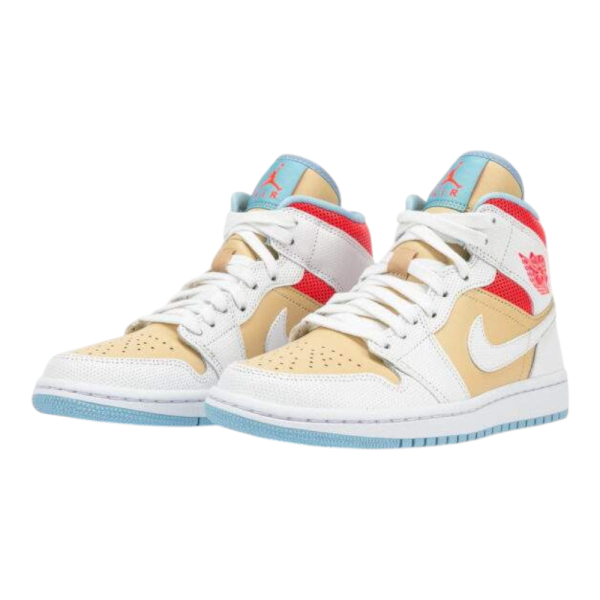 Nike Air Jordan 1 Mid SE Sesame סניקרס