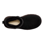 UGG Women’s Classic Ultra Mini New Heights Black נעלי האג