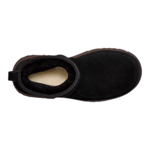 UGG Women’s Classic Ultra Mini New Heights Black נעלי האג