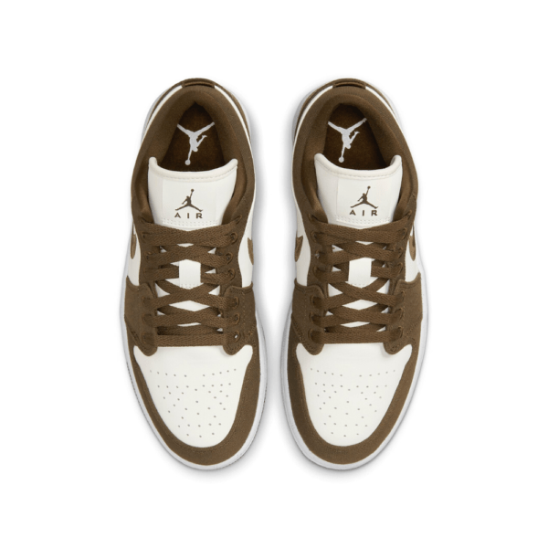 Air Jordan 1 Low Brown Canvas סניקרס