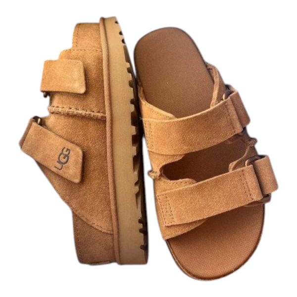 UGG Goldenstar Hi Slide Chestnut סנדלי האג