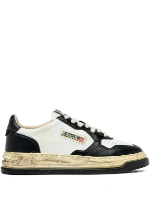 Autry Super Vintage Low Maison Mihara Yasuhiro White Black סניקרס
