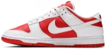 Nike Dunk Low 'White University Red' נעלי סניקרס לגברים