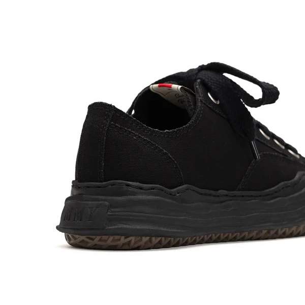 Maison Mihara Yasuhiro Hank Canvas Black נעלי