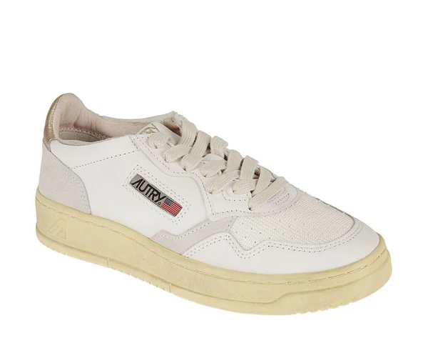 Autry Logo-Patch Lace-Up סניקרס
