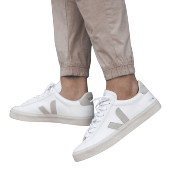 נעלי סניקרס Veja Campo White Gray לנשים ולגברים