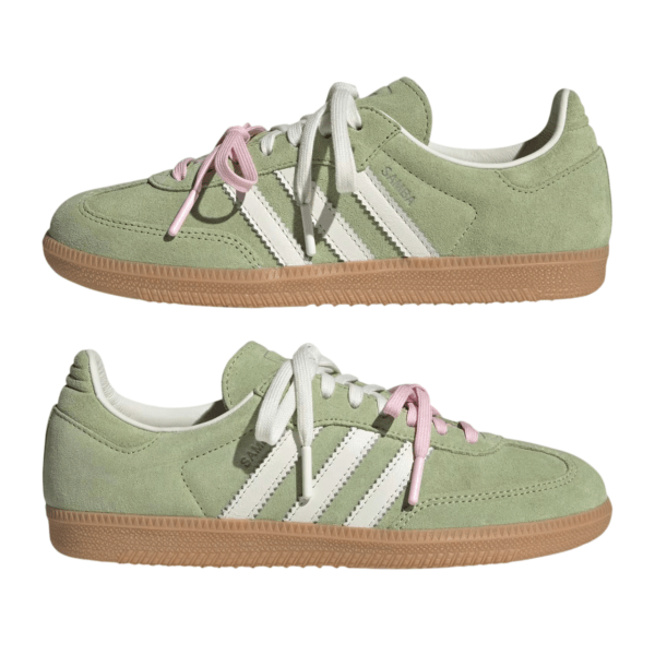 Adidas Samba Matcha Shoes Magic Lime/ Gum נעלי