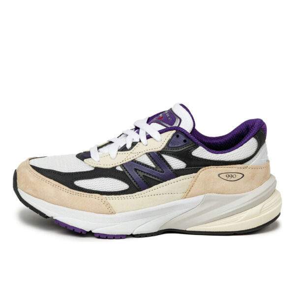 New Balance 990v6 Made In USA ‘White Black Plum’ סניקרס