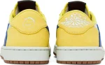 Nike x Travis Scott Women's Air Jordan 1 Retro Low OG SP 'Canary' נעלי ספורט