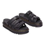 Dr. Martens Raine Slide Tan Black נעליים