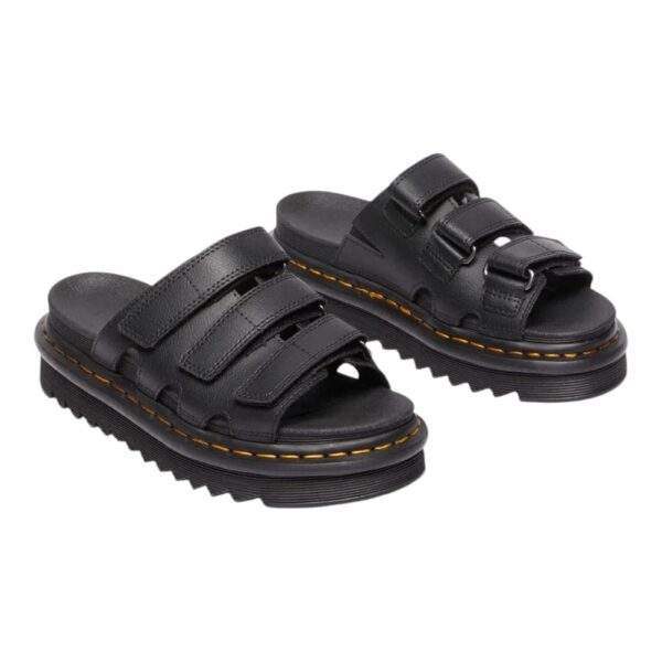 Dr. Martens Raine Slide Tan Black נעליים