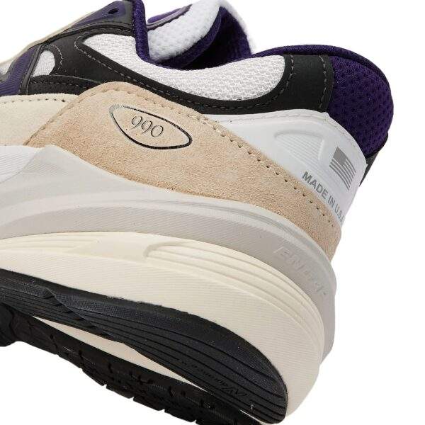 New Balance 990v6 Made In USA ‘White Black Plum’ סניקרס