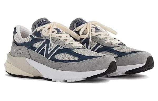 New Balance 990v6 Made In USA Grey Navy סניקרס