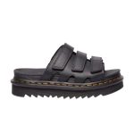 Dr. Martens Raine Slide Tan Black נעליים