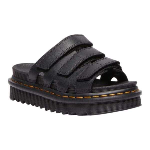 Dr. Martens Raine Slide Tan Black נעליים