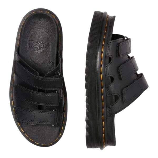 Dr. Martens Raine Slide Tan Black נעליים