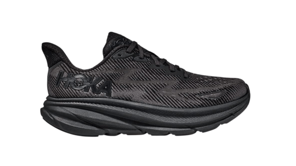 Hoka Clifton 9 Wide Black נעלי ריצה רחב