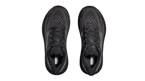 Hoka Clifton 9 Wide Black נעלי ריצה רחב